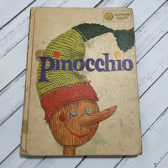 Vintage Pinocchio Robin Hood library book - Picture 1 of 10